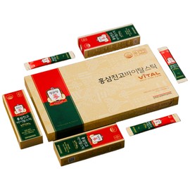 CheongKwanJang Genuine Red Ginseng Jingo Vital Stick 5p + shopping bag, 300g, 1 piece / 정관장 정품 홍삼진고바이탈스틱 5p + 쇼핑백, 300g, 1개
