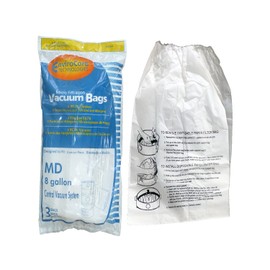 Repacement Par For modern day MD Modern Day 8 gallon 720H-5, 720-5 Allergen Style Central Vacuum System Bags (12 Bags) # compare to part 720HF-5, 486866