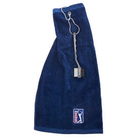 PGA Tour Golf Towel and Brush Set