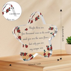 For Boyfriend,Gifts For Her,Engagement Gifts,Gifts For Boyfriends,Gifts For Girlfriend, For Couple,Love Acrylic Plaque,Wedding Gift,Gift For Boyfriend,Valentines Gift