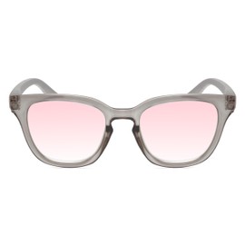 Calabria R860 FL-41 Reading Glasses +3.00 Grey Crystal Blue Pink Fluorescent Light Sensitivity Eyeglass Photophobia Readers