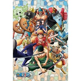 126 piece jigsaw puzzle (10x14.7cm) ONE PIECE 100000 vs.10 Frost Art Jigsaw
