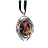 Dragons Lair - Dragon Cameo Oval Cabochon Style Pendant Necklace