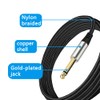 Yueyinpu Pack of 2 Guitar Cables 1/4 Inch Instrument Cable