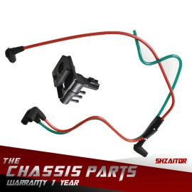 SHZAITOR Turbo Vacuum Harness Wastegate Boost Solenoid For Ford Powerstrok 99-03 7.3L