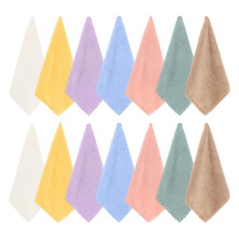 HDGSAFD Pack of 14 Guinea Pig Plush Blanket, Soft, Absorbent Towel, Reusable Blanket, Small Animal Bed Blanket