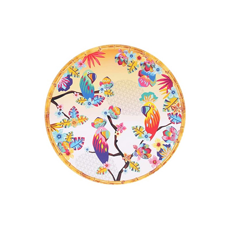 Les Jardins de la Comtesse - Round Melamine Serving Platter