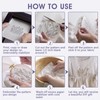 NUITPY 15PCS 8.5" x 11" Sticky Water Soluble Embroidery Stabilizer,