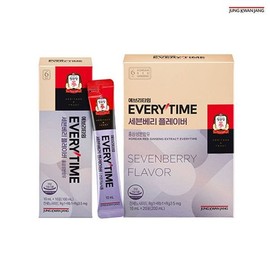 Jeonggwanjang 정관장 에브리타임 세븐베리 플레이버 10mlx20포35627601 Korean Red Ginseng Everytime Seven Berry Flavor 10ml x 20 Packs 35627601