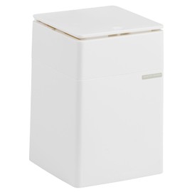 LEC Clean Habits Toilet Pot with Antibacterial Agent, One Push Open, Wide Opening for Easy Access and Removal