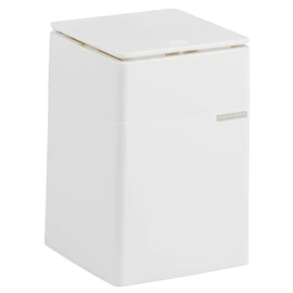 LEC Clean Habits Toilet Pot with Antibacterial Agent, One Push Open, Wide Opening for Easy Access and Removal