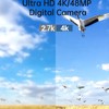 Dpofirs 4K Digital Camera for Photography, Vintage 48MP Vlogging Camera,