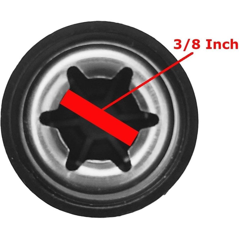 Quadrapoint Hub Caps for Bike/TRIKES Compatible with Popular Red Wagon