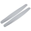 Partuto 2 Pcs 40cm Carbon Fiber Pattern Universal Bumper Guard