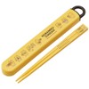 Skater ABS2AMAG-A Noraneko-Gunn Chopsticks and Case Set, 6.5 inches (16.5