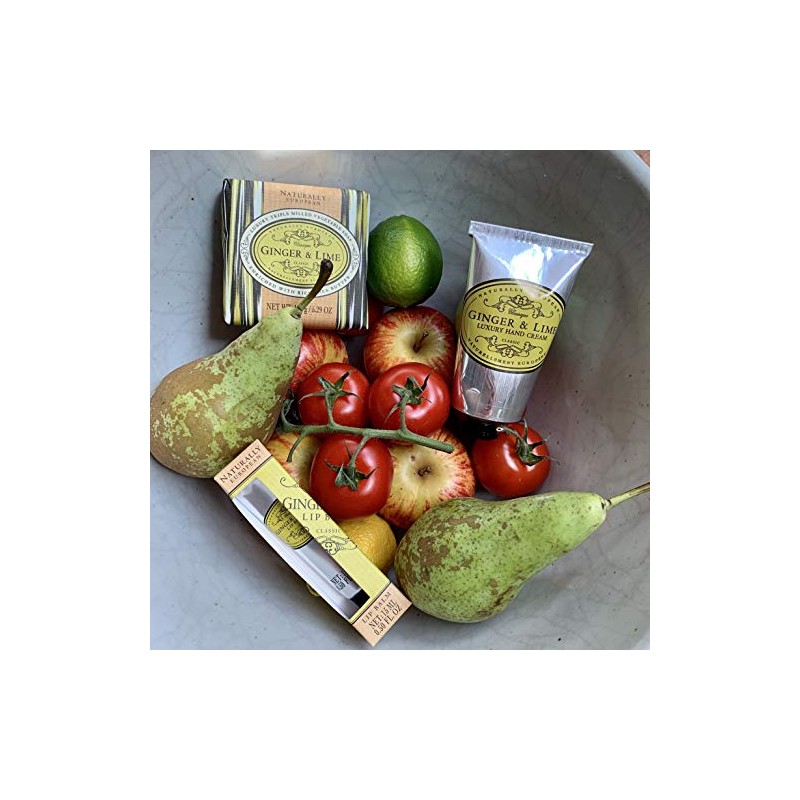 Naturally European GINGER & LIME Luxury Hand Cream Boxed 20%
