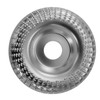 2Pcs 4'' Grinder Wheel Disc Wood Shaping Wheel Wood Grinding