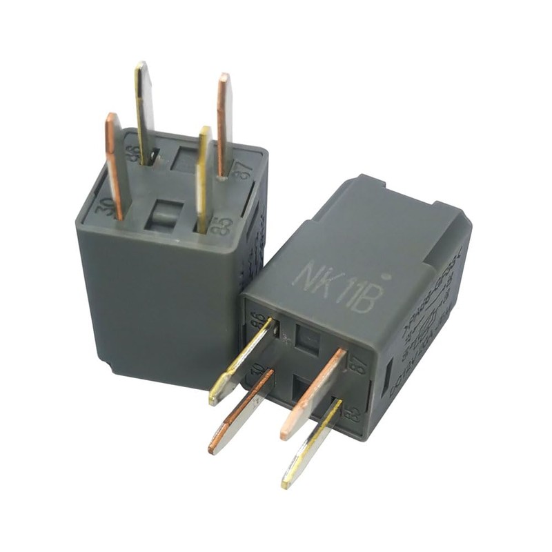 2Pcs 13848981 PA66-GF33 DC12V 20A 4 pin Power Relay Compatible