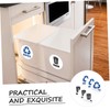 Operitacx Bin Stickers Numbers for Trash Garbage Can Sticker of