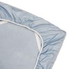 Low Profile Cotton Sateen Fitted Sheet Only (7-10 Inches) Twin