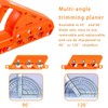 ZHYUAN Multi-purpose edge planer, plasterboard hand tool, plasterboard quick cutter,