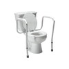 Graham-Field 6465A-1 Lumex Versaframe Toilet Safety Rail, Adjustable-Height, 250 lb.
