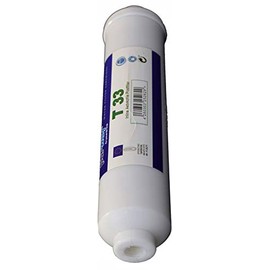 Inline Activated Carbon Post Filter T33 Carbon for Reverse Osmosis Systems