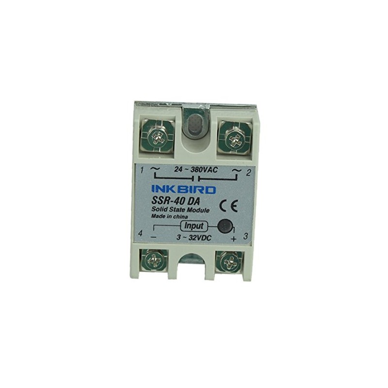 Inkbird Heat Sink SSR Solid State Relay for Temperature Controller