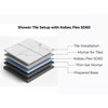 Kobau Flex SD60 Waterproofing Vapor Retarder Crack Prevention Polyethylene Membrane