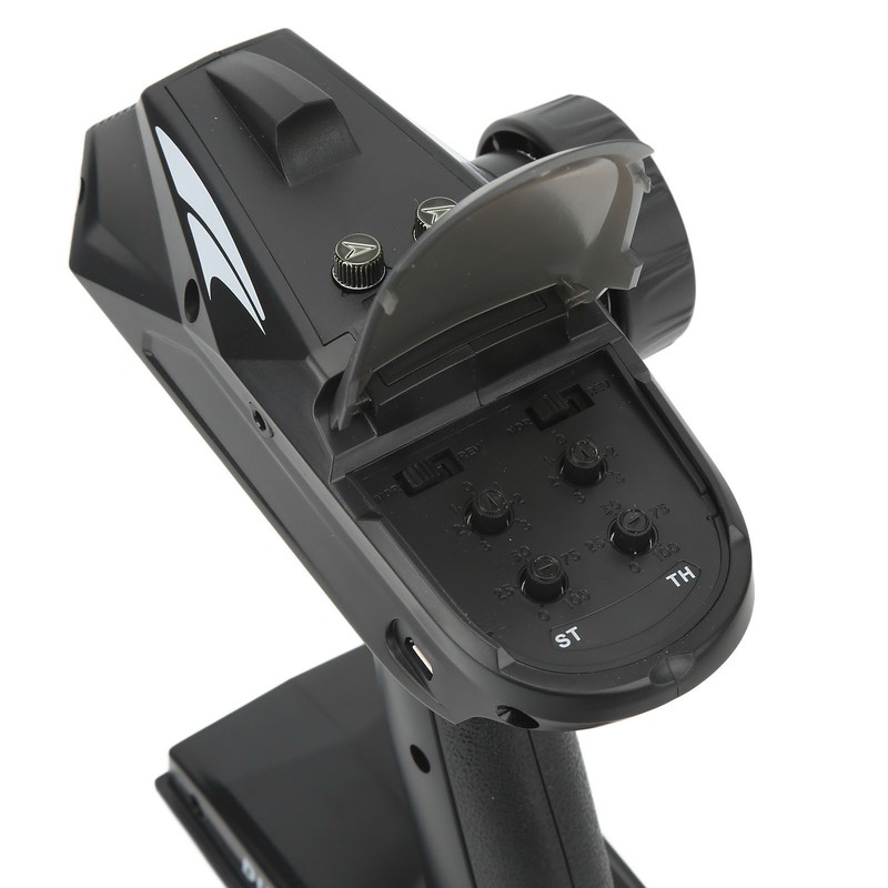 RC Transmitter Black 2.4G 6CH Sensitive Remote Controller With Receiver