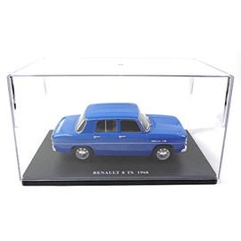 OPO 10 - RENAULT 8 TS 1968 Vintage car 1/24 in hard gearbox / R8 (BD002)