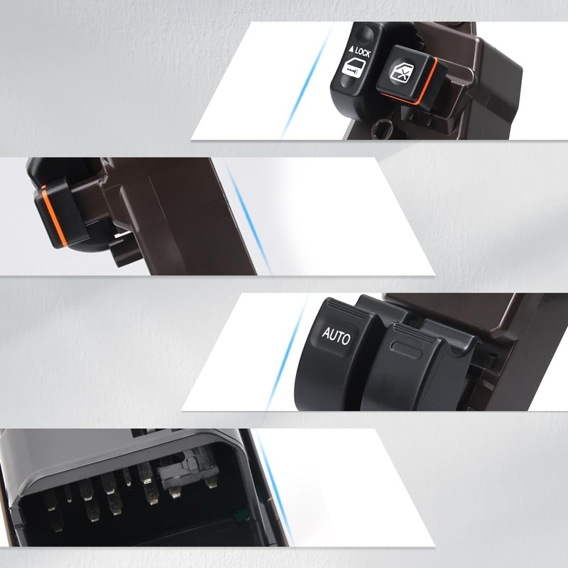 Front Left Driver Side Power Master Window Switch Compatible with