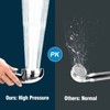 Shower Head Portable Handheld 360 Degree Rotating Three Modes Pressure