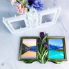 XYQHOAC Resin Picture Frame Mold Silicone Double Photo Frame Molds