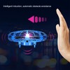 Hand Controlled Flying Drone Children Flying Toy Blue Hand Drone