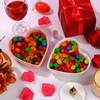 WHJY Cute Heart Shaped Bowls, Red Candy Dish, Cute Candy