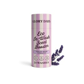 Glory Days In-Wash Scent Booster – Violet Hour (Lavender) | Naturally Inspired Scent Booster for Laundry | Plastic-Free Packaging | 21 Washes