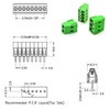 kuosbiu 70PCS Terminal Block Connector Kit, 2.54mm (0.1 Inch) Pitch,