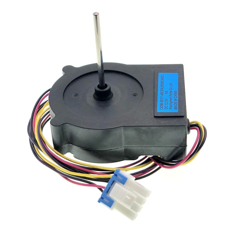 EAU63103202 Refrigerator Condenser Fan Motor, DC12V 1A Refrigerator Motor Dc