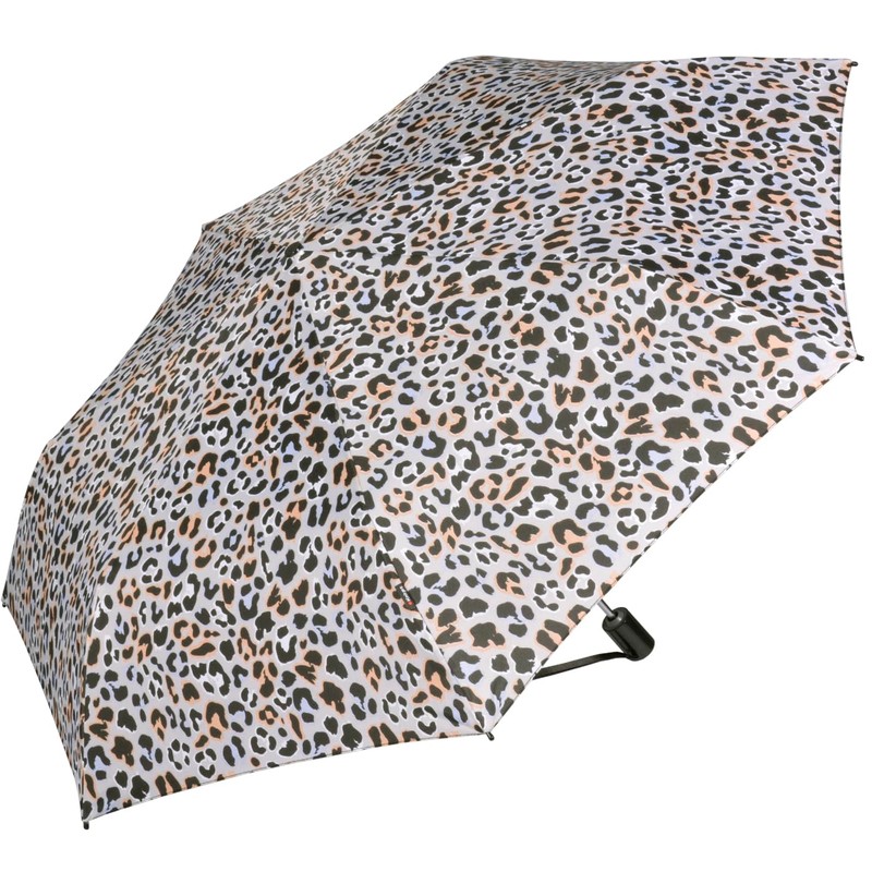 Knirps Slim Duomatic Pocket Umbrella Open-Close Jaguar Apricot, Jaguar Apricot,