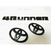 Toyota 3PCS SET 2014-2022 TOYOTA 4RUNNER FRONT REAR MATTE BLACK