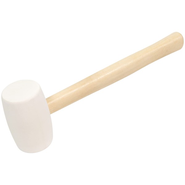 QEP 61613 16 oz. White Rubber Tile Tapping Mallet