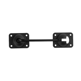 ToughGrade T-Style Hook and Keeper Door Holder for RV/Trailer | RV Door Catch | RV Door Hold | Trailer Door Catch (2, Black, 4 Inch)