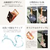 eP03pg Shoe Clip, PKG - Synthetic Leather Brown, Metal Shoe