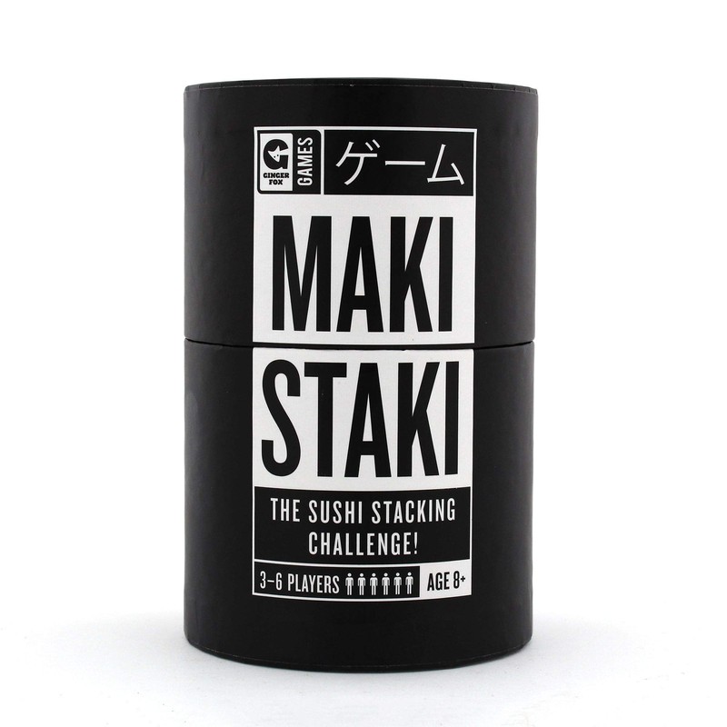 Ginger Fox Maki Staki Sushi Themed Card Game -Collect The