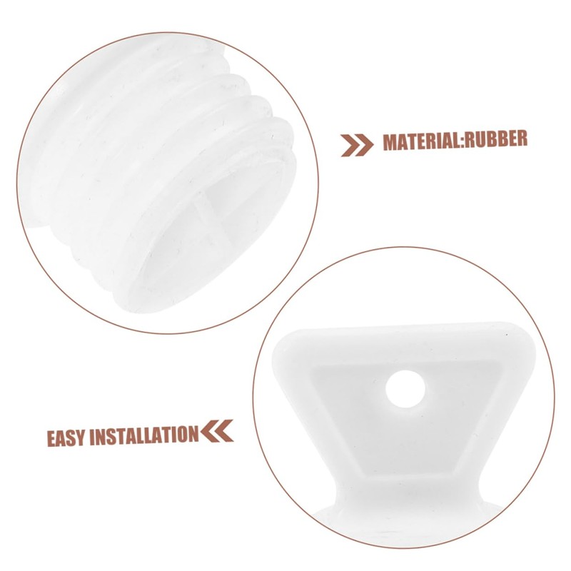 SAFIGLE 4Pcs Leakproof Hot Water Bottle Replacement Cap Inner Diameter