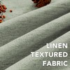 H.VERSAILTEX Pinch Pleated Full Blackout Curtains Linen Blended Chenille Blackout