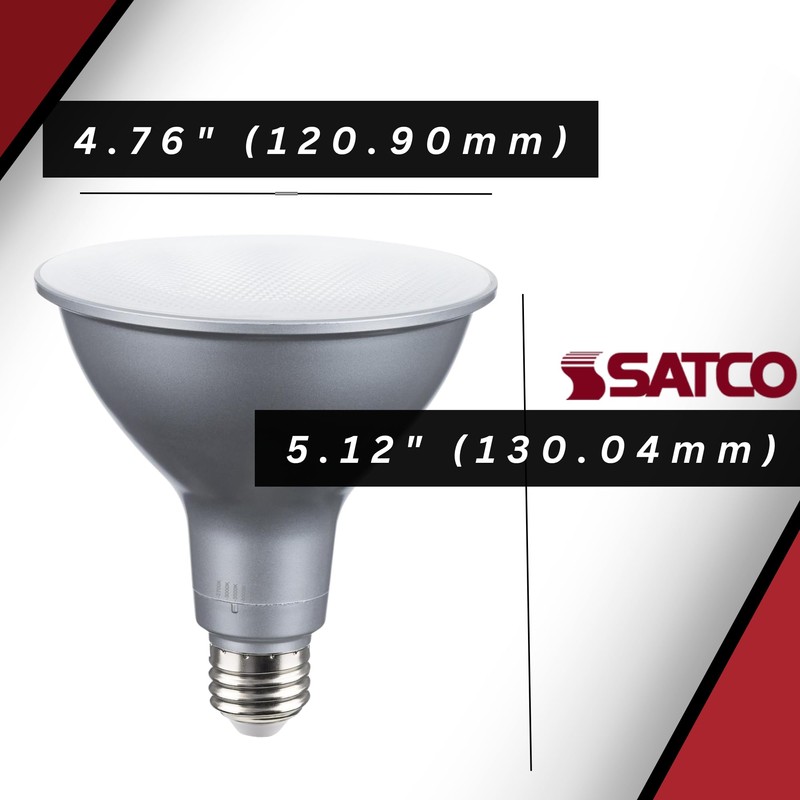 Satco S32250 21 Watt PAR38 High Lumen LED; 27K/30K/35K/40K/50K CCT