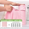 HASTHIP® Rollo de Toallas Microfibra, 50 Paños de Limpieza Reutilizables