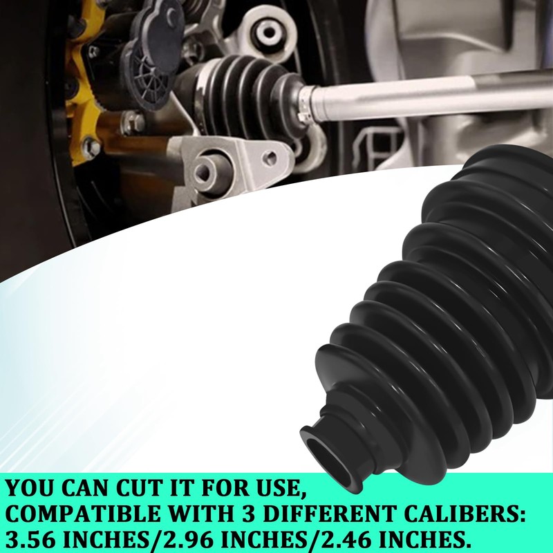 2PCS CV Axle Boot Repair Kit with Expander Tool, 4